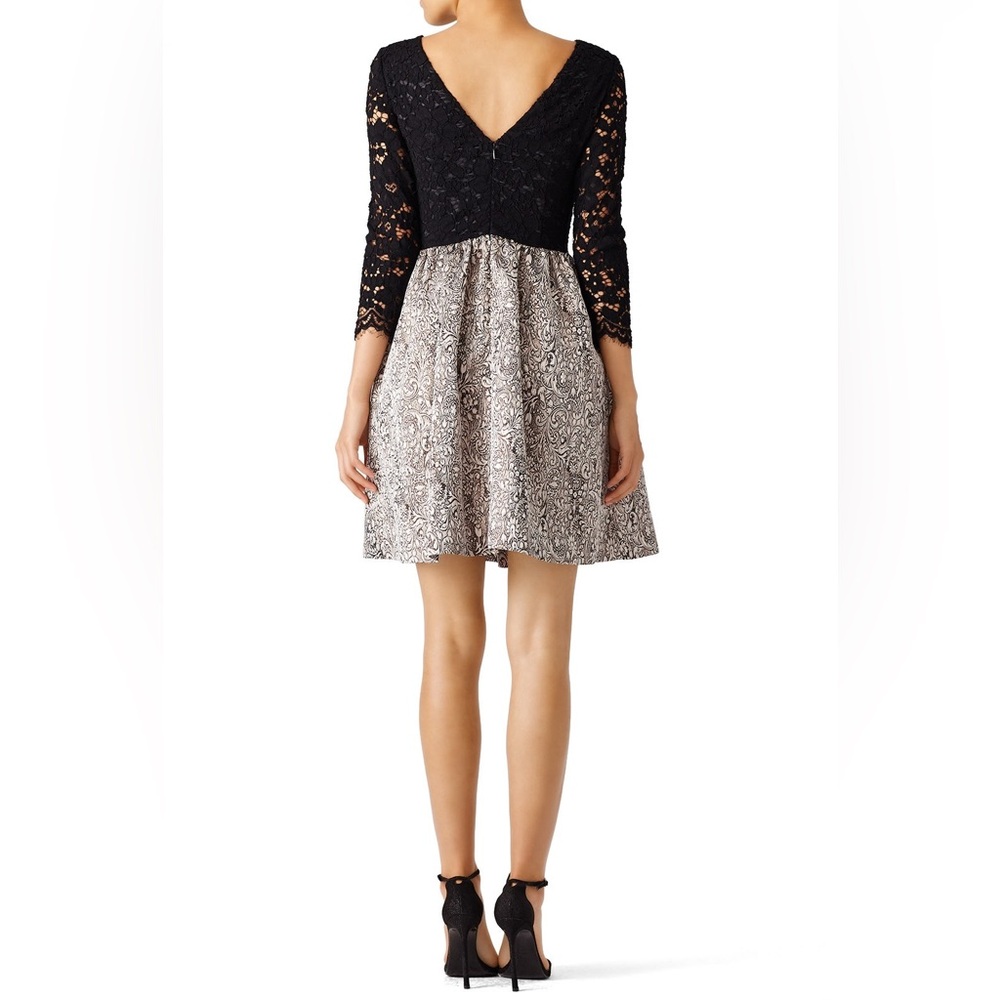 NWOT ERIN Erin Fetherston Black Lace Polly Dress Women’s Size 2 - Picture 6 of 17